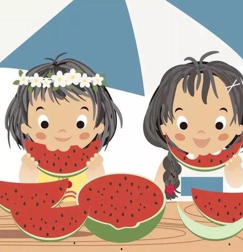 吃瓜可爱卡通头像,跟随吃瓜可爱卡通头像，开启欢乐时光之旅