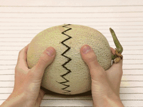 小瓜的瓜心可以吃吗图片,可食用之谜